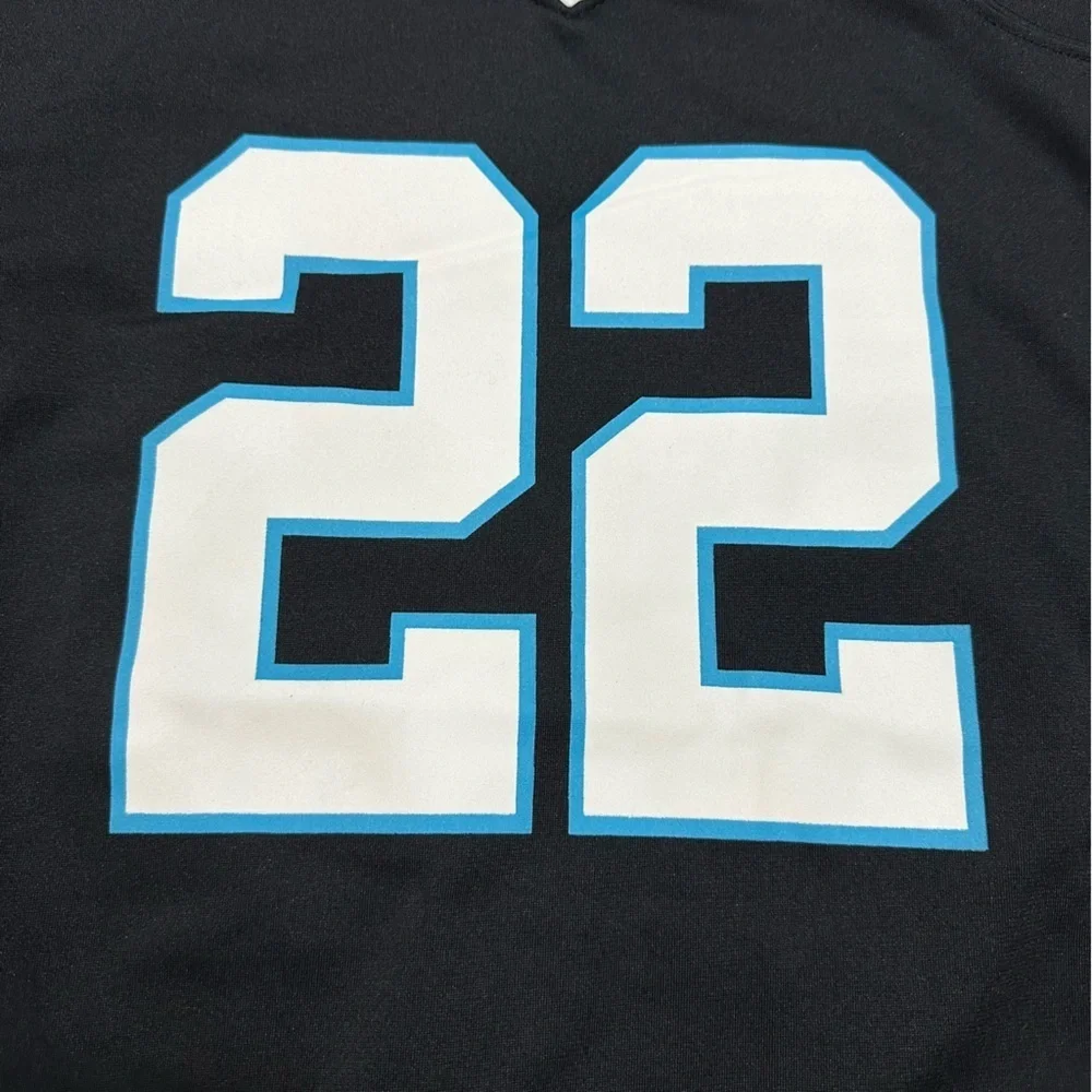 NFL Nike Christian McCaffrey #22 Carolina Panthers Jersey Youth Large (14/16)